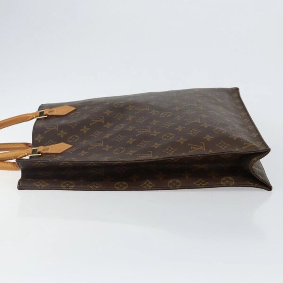 LOUIS VUITTON Monogram Sac Plat Hand Bag M51140 LV Auth 142812 - Picture 9 of 14